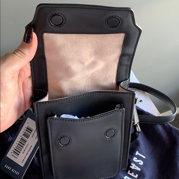 Sansbeast Bandolier Hip Bag in Black Noir - Picture 3 of 4